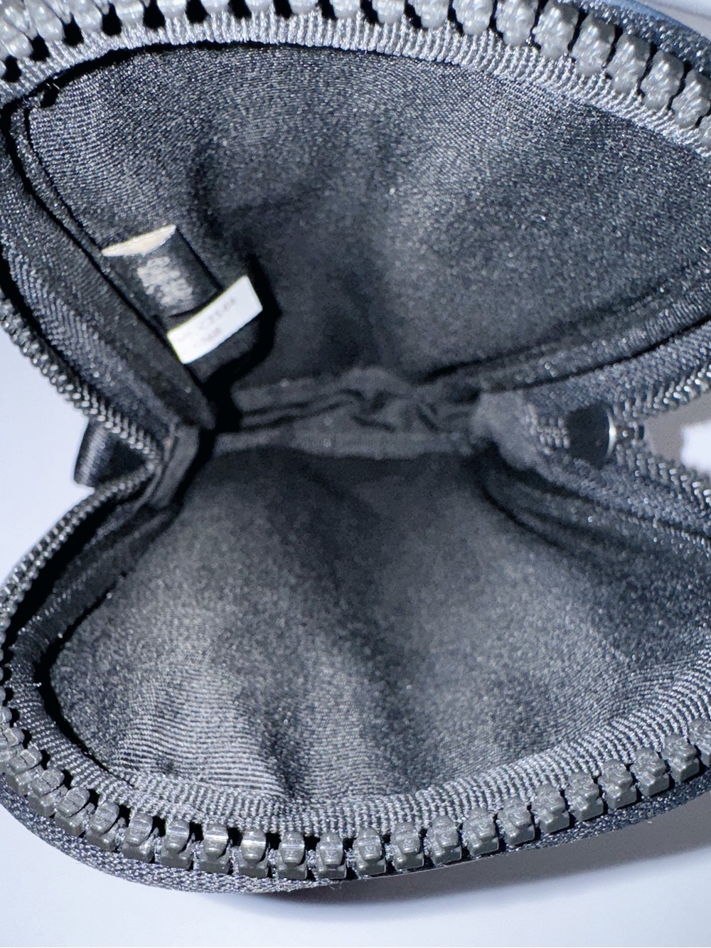 Coach Teal and Navy Leather Belt Pouch with Signature Patch - Picture 7 of 10